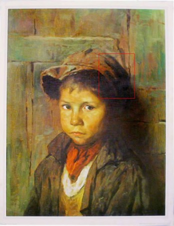 Os quadros das crianças que choram